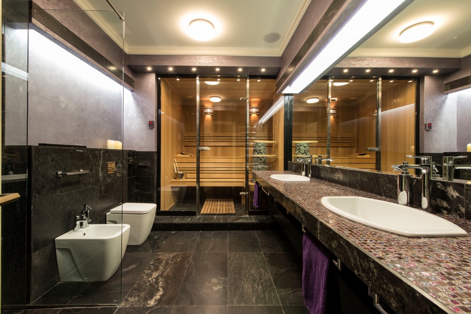 Ванная с сауной