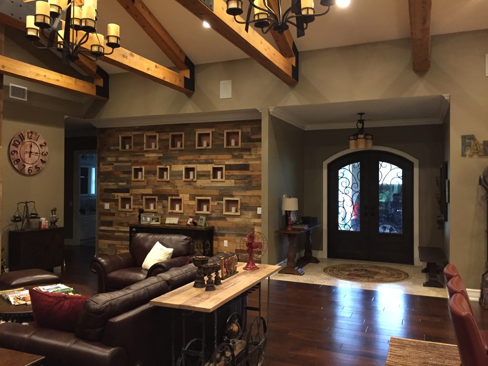 Home design - rustic home design idea in New York