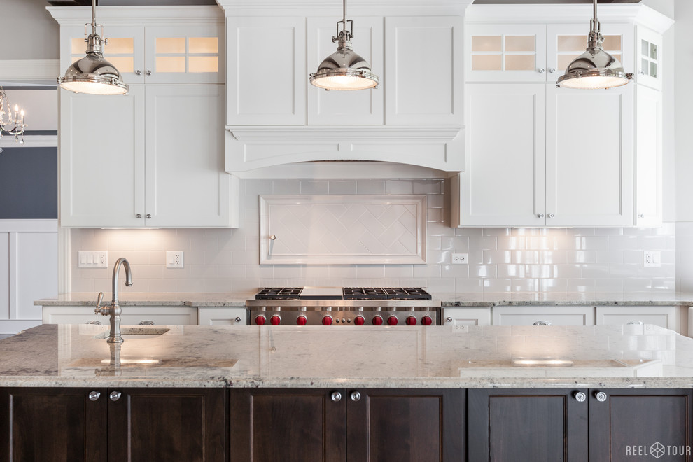 Inspiration for a transitional kitchen remodel in Chicago
