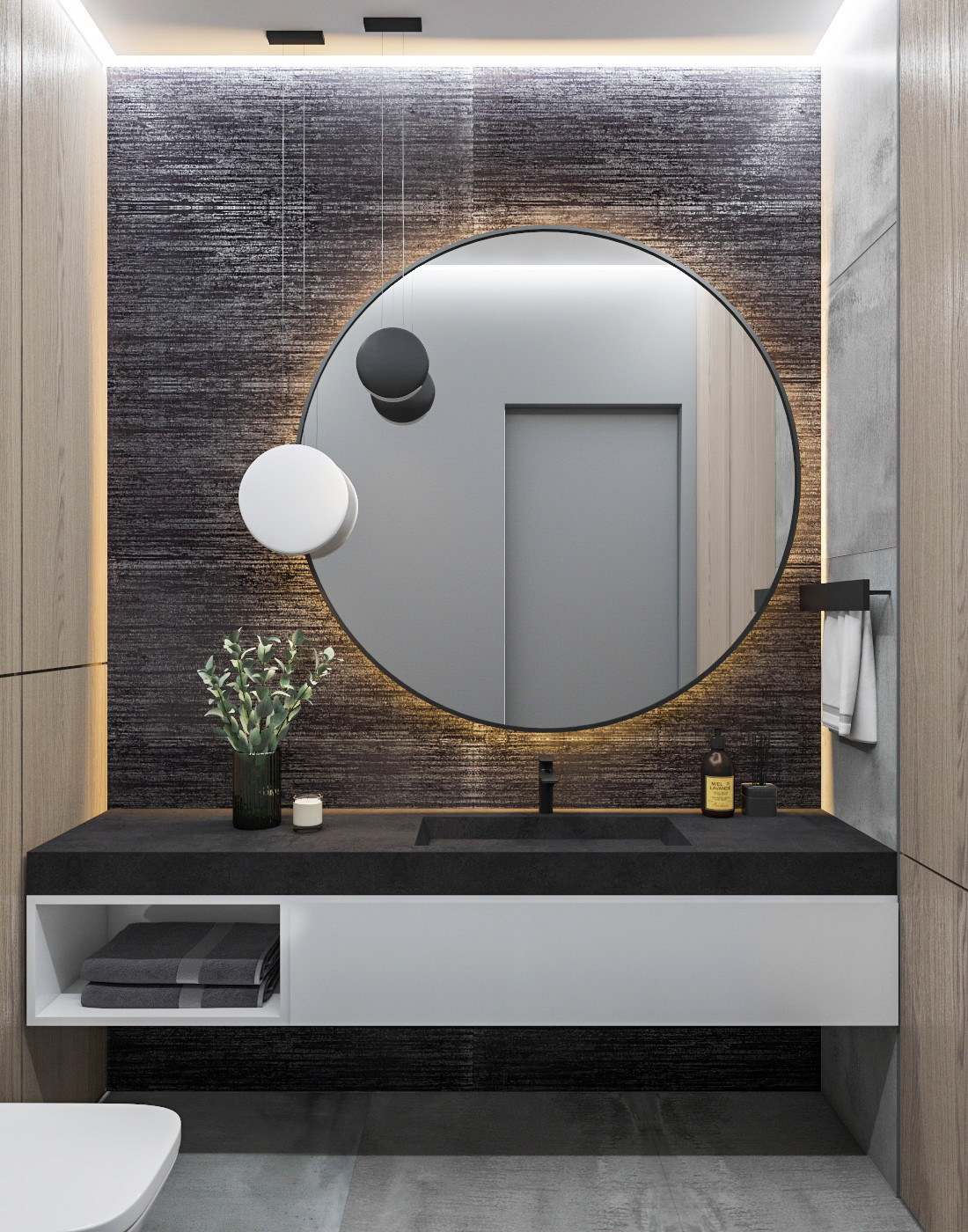 Дизайн квартиры 141м² в г. Новосибирск