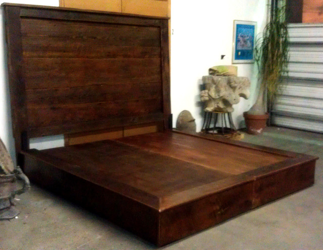 Reclaimed Barn Wood Beds Headboards Platform Beds