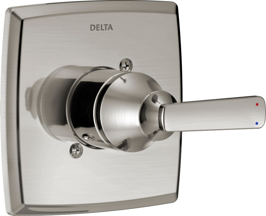 Delta Single Lever Handle Valve Trim Contemporary Tub And Shower