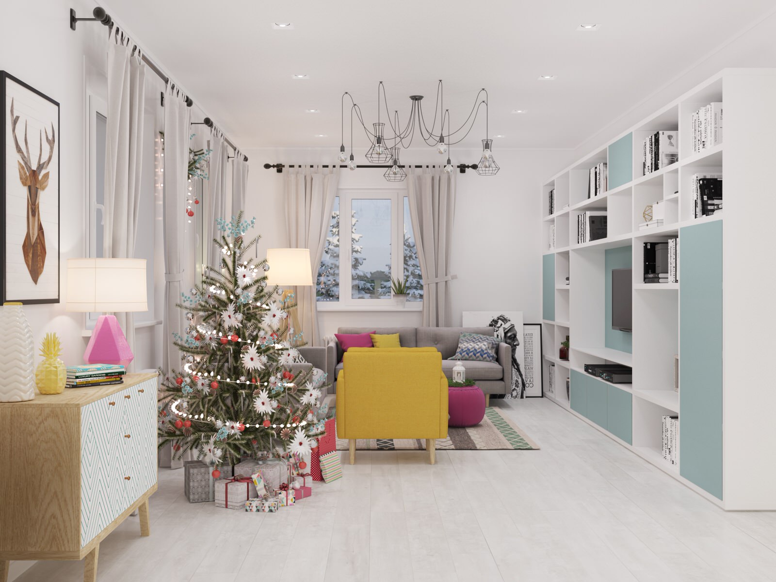 Дом в скандинавском стиле