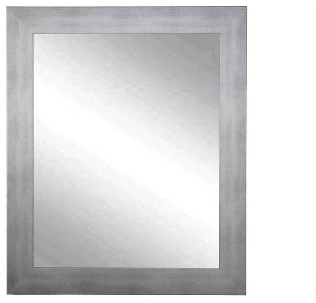 Timberwolf Silver Framed Vanity Wall Mirror 32 X 41 Silver Framed Vanity Wall Mirror