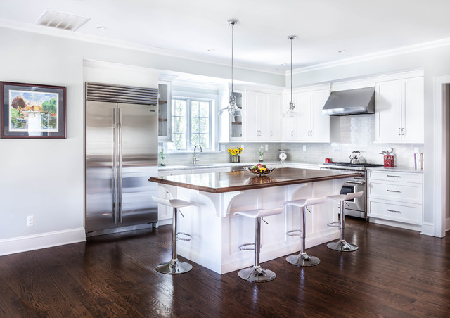 Madison Nj Transitional Walnut Countertop Transitional