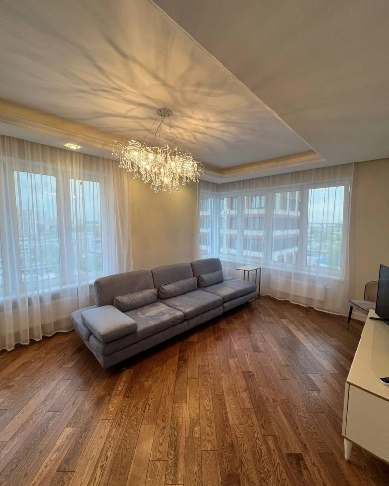 Дизайнерский ремонт квартиры 105 м²  в ЖК Level Амурская