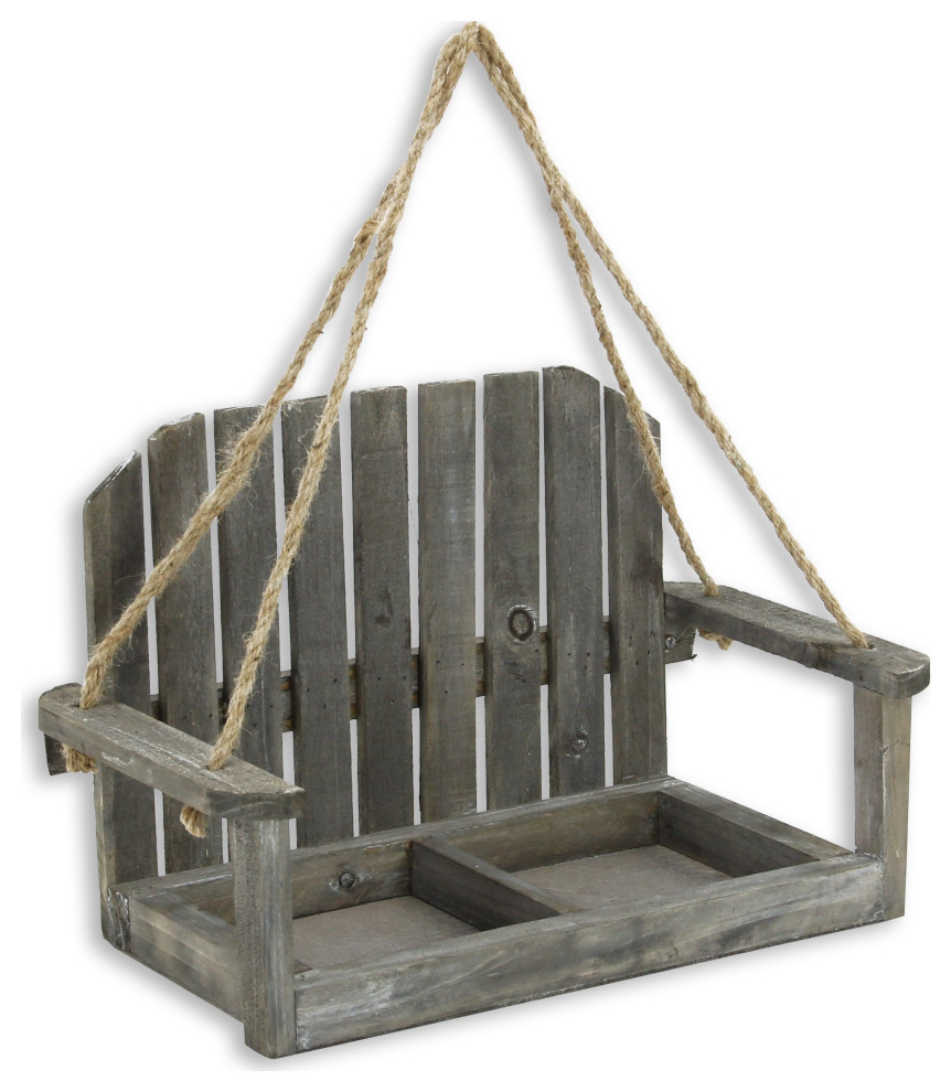 Wooden Double Hanging Chair  - 15 Indoor Swings And Hammocks That Prove Chairs Are Overrated.