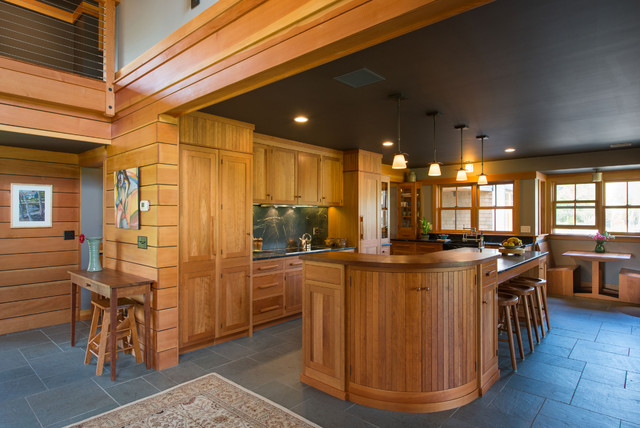 Bow House arts-and-crafts-kitchen