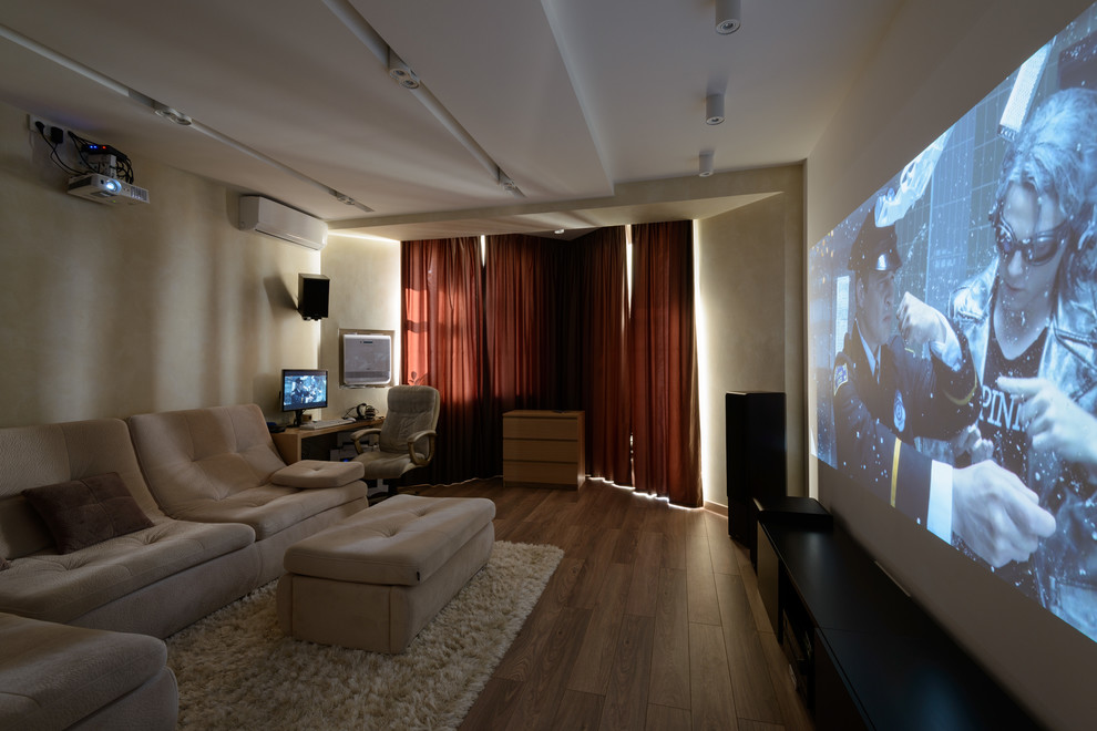 Двухъярусная квартира в стиле Экоминимализм