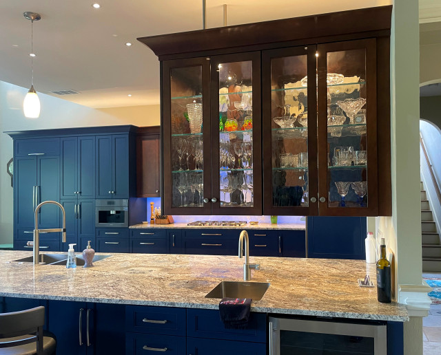 Bonita Springs Luxury Kitchen klassisk-koek