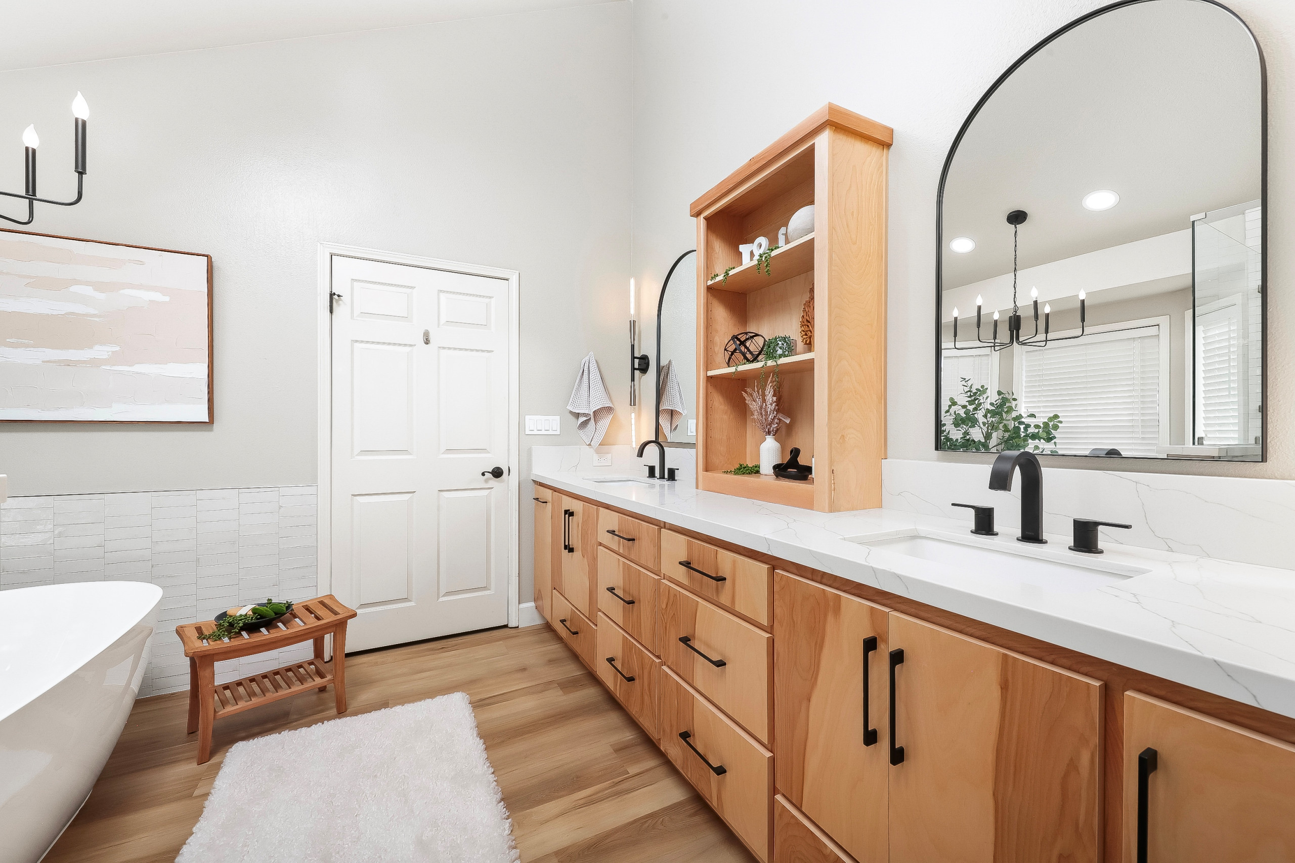 Organic Primary Bathroom Remodel, West 32nd Lancaster
