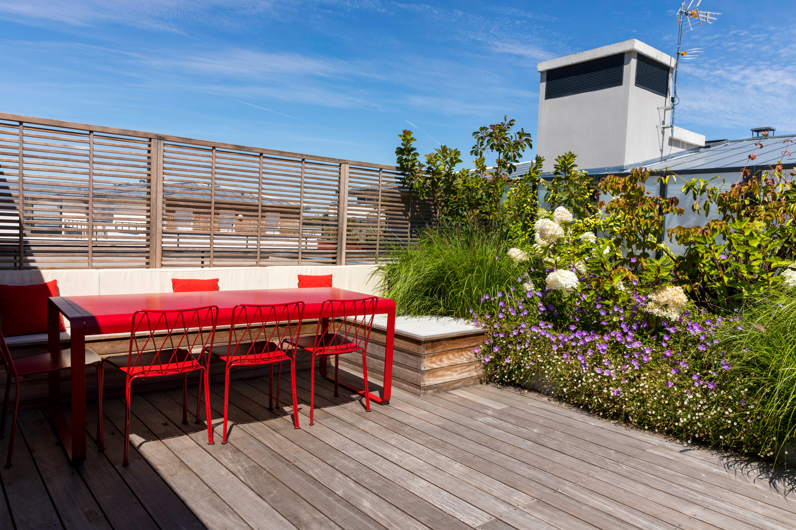 une terrasse foisonnante!