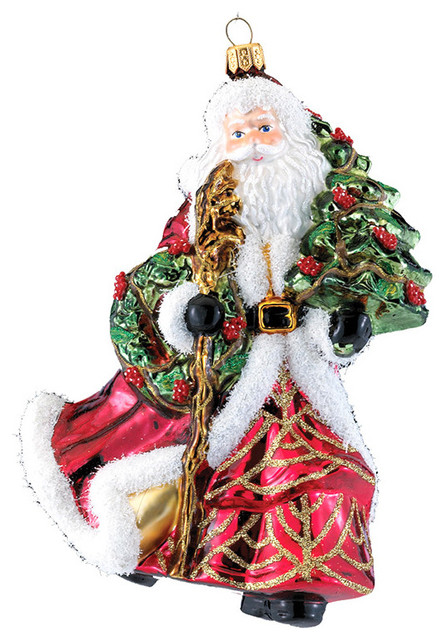 kurt adler 7 21 quot polonaise santa with tree ornament kurt adler 7 21 quot polonaise santa with tree ornament