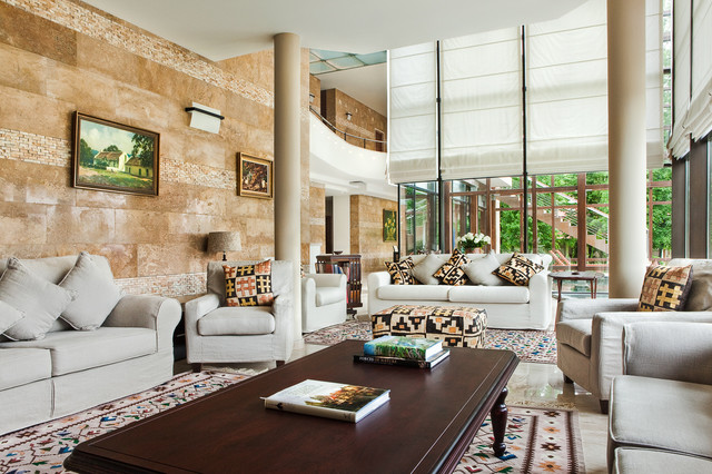 Ambassador Residence transitional-living-room