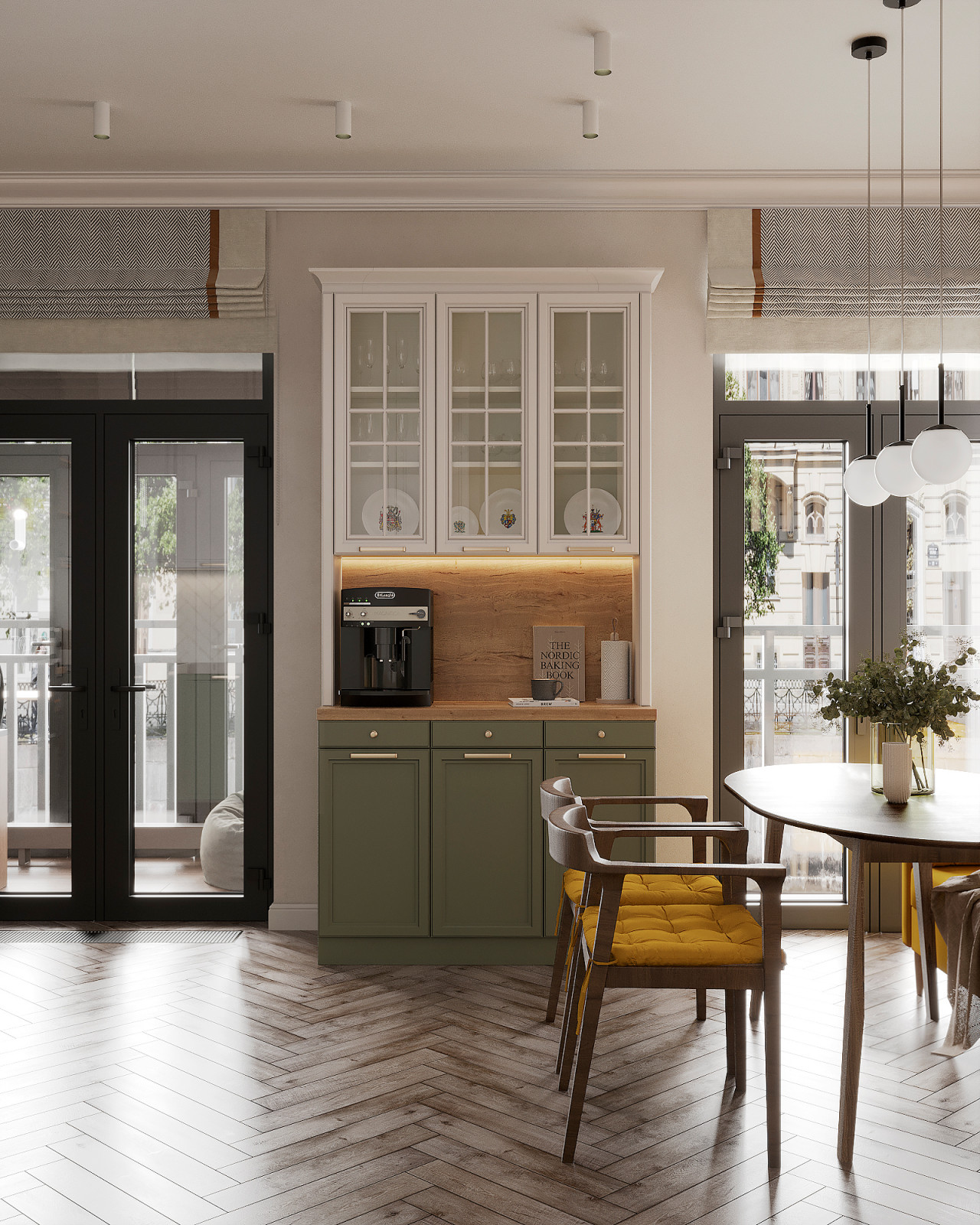 Квартира в стиле эклектика