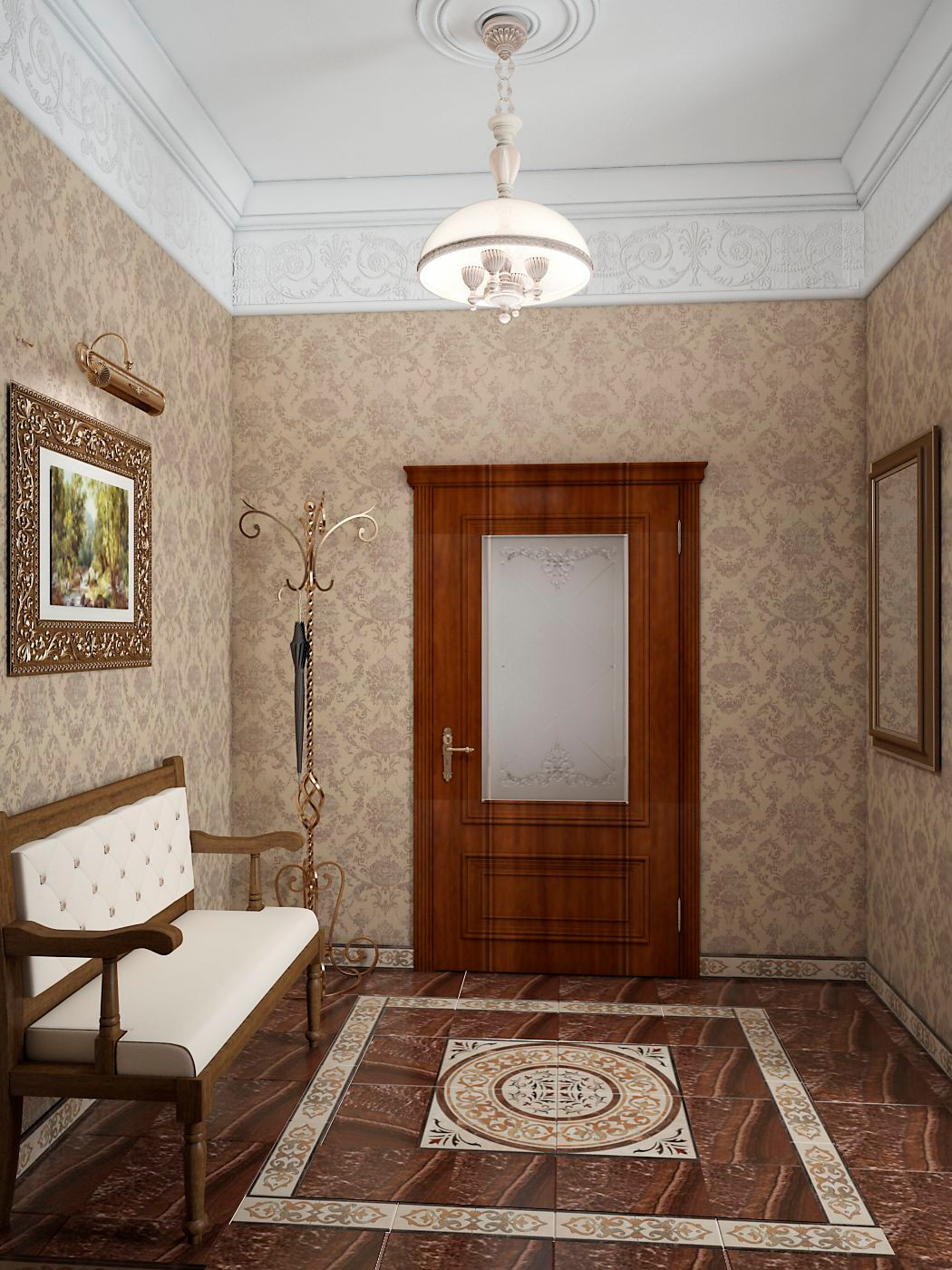 Проект интерьера в стиле Классика