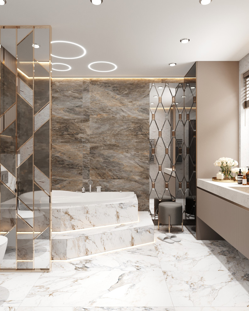 3D Визуализации ванной комнаты