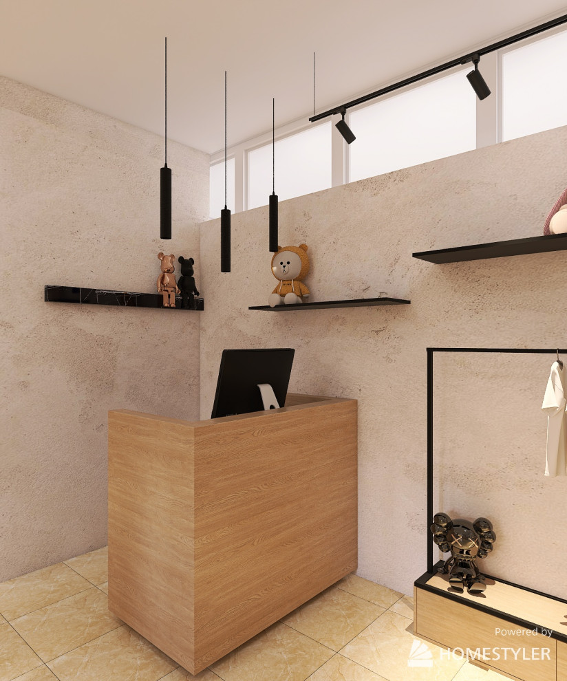 Проект детского магазина, 35 м2