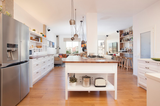 &bull; GIRONA APARTMENT &bull; skandinavisk-koekken