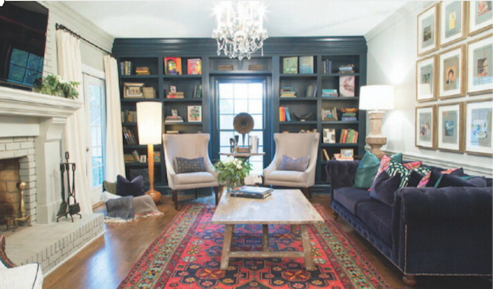 Custom Bookshelves Built and Installed