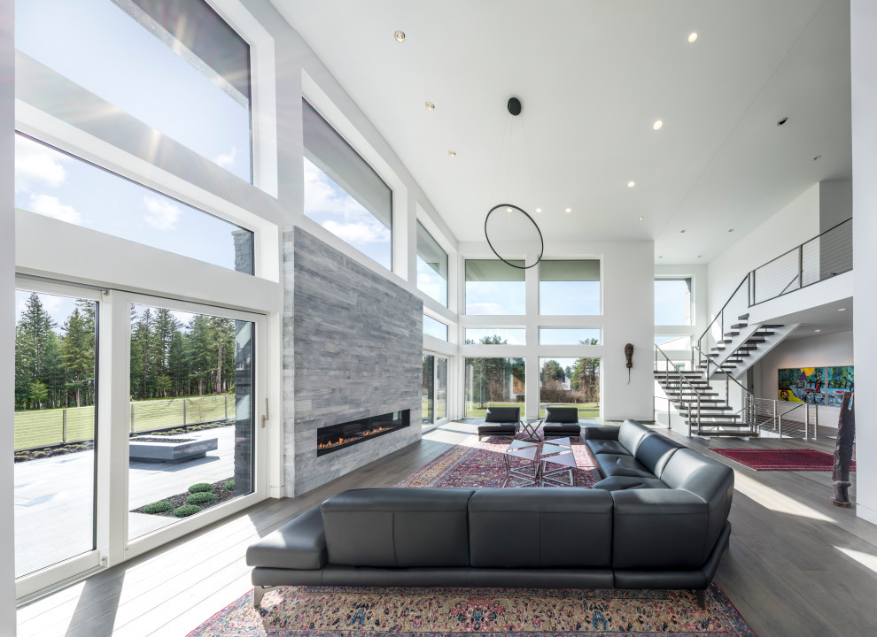 Large modern living room in Other.