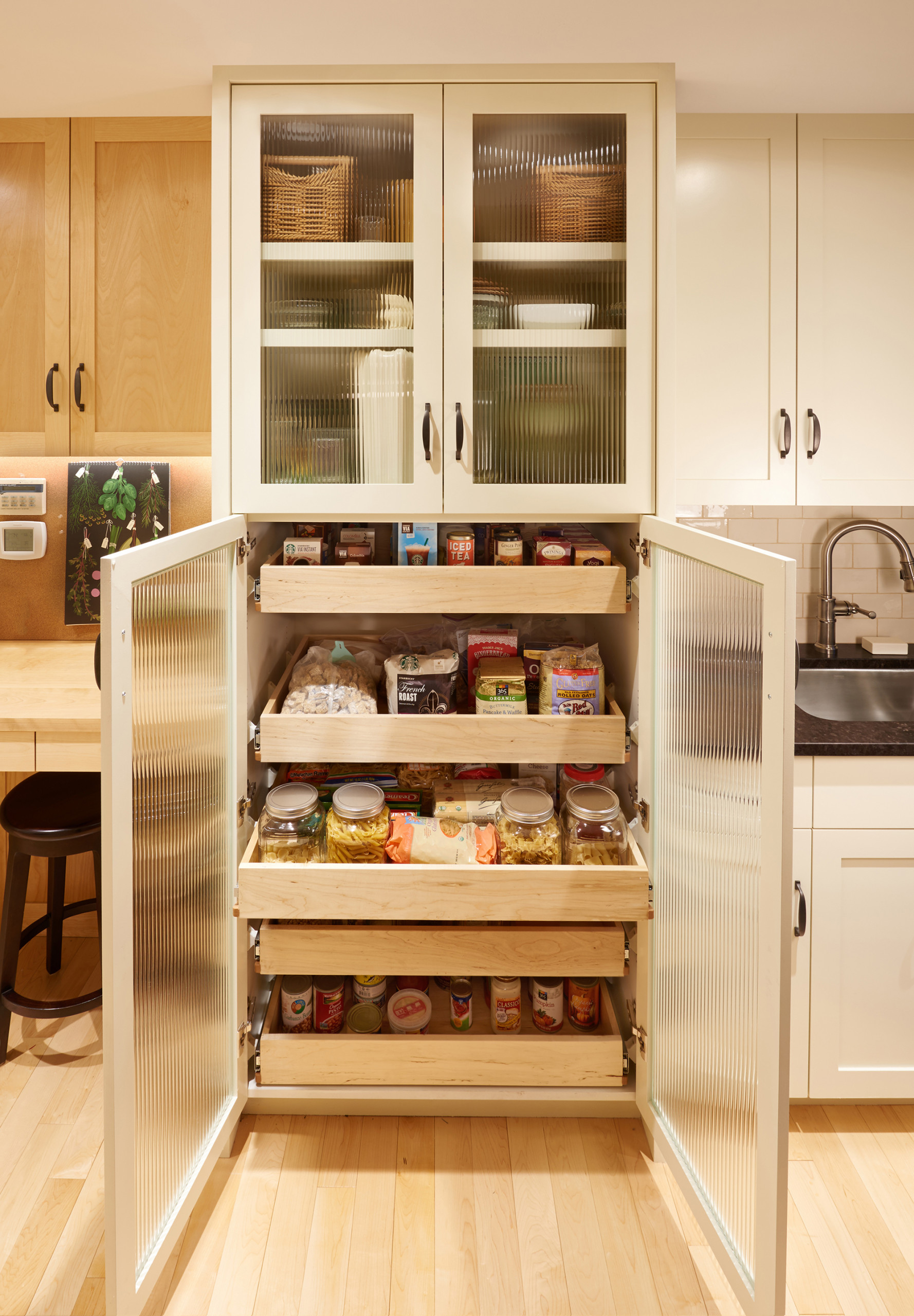 "Luxe Cache" (Hidden Luxury) Kitchen Storage