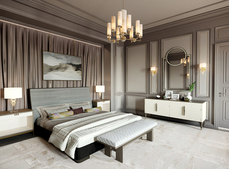 Эскизный дизайн-проект спальни