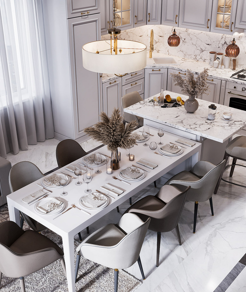 Проект интерьера частного дома, г. Ростов-на-Дону, площадью 120 кв.м.