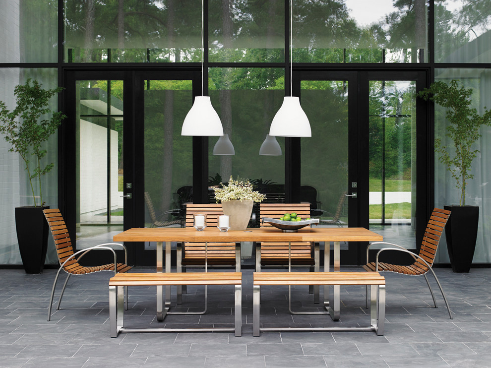 Example of a trendy patio design in Dallas