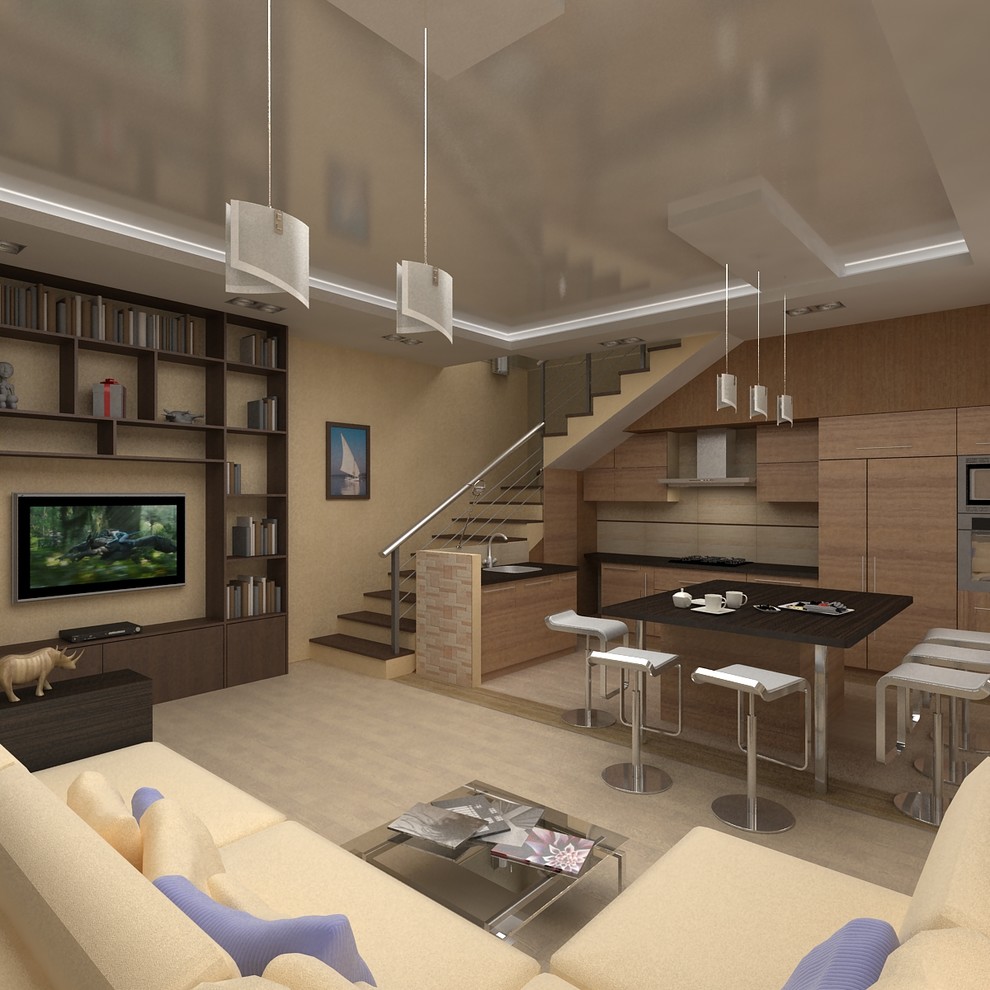 квартира в двухуровнях 1