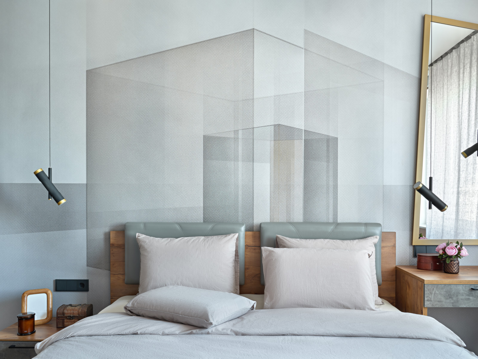 Современный лофт. ЖК Новое Медведково, 64м2