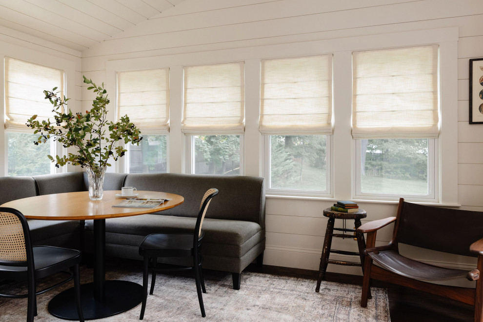 Kitchen - small transitional kitchen idea in Boston