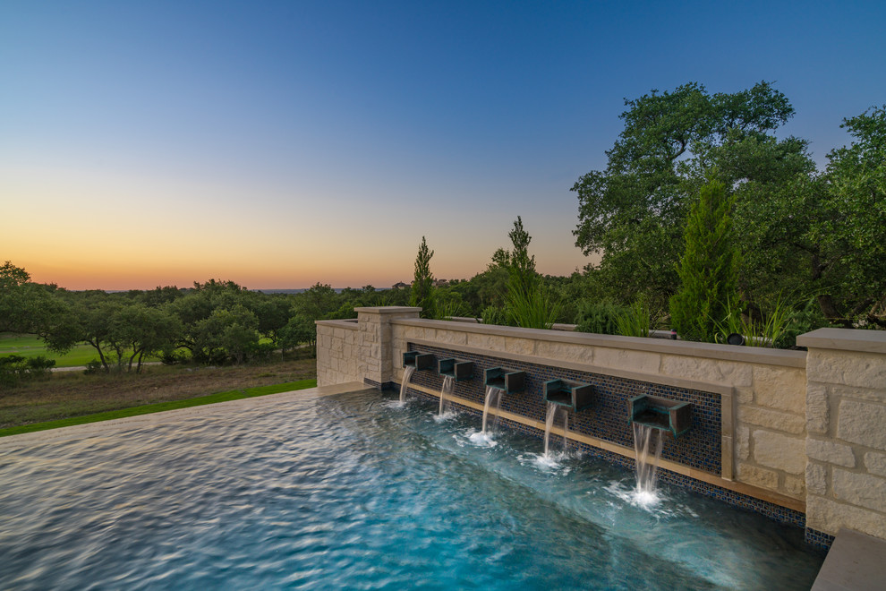Home design - transitional home design idea in Austin