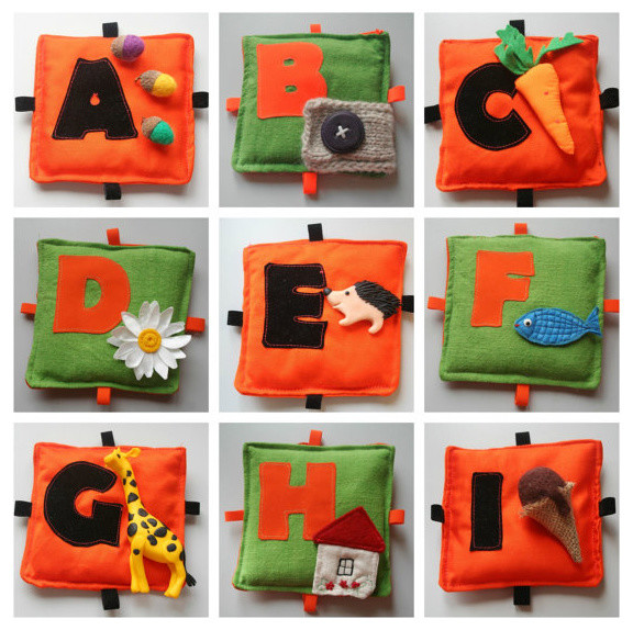 Montessori/Waldorf-Inspired Alphabet ABC Learning Toy by Made Lovable
