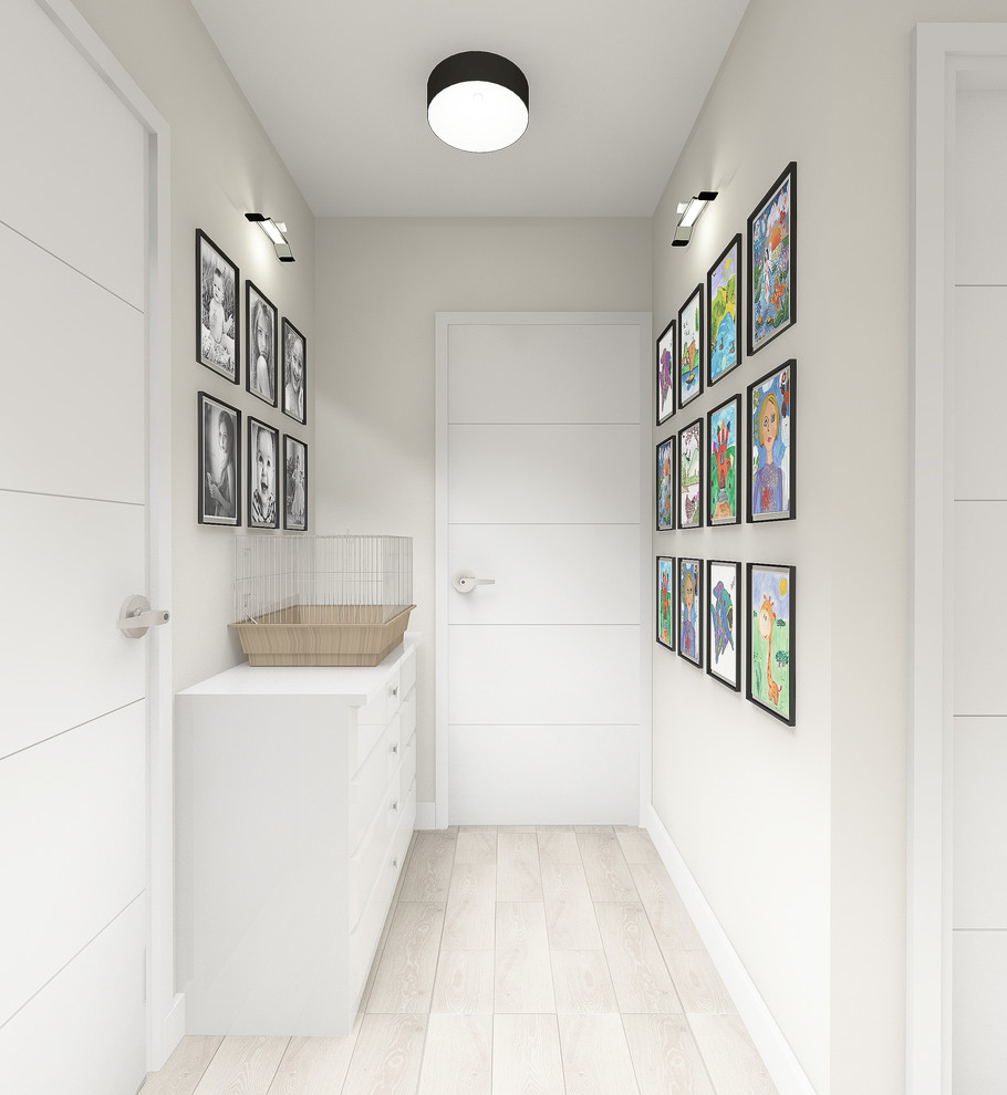 Проект квартиры в современном стиле "Территория детства"