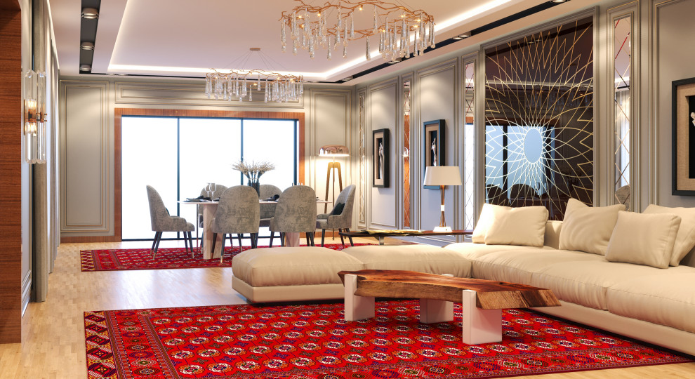 Дизайн Виллы в 3 этажа в городе Ашхабад