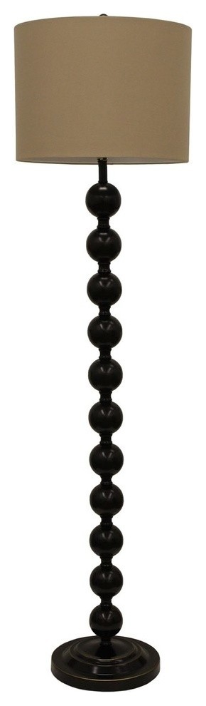 Decor Therapy 1-Light Repeat Floor Lamp, Bronze