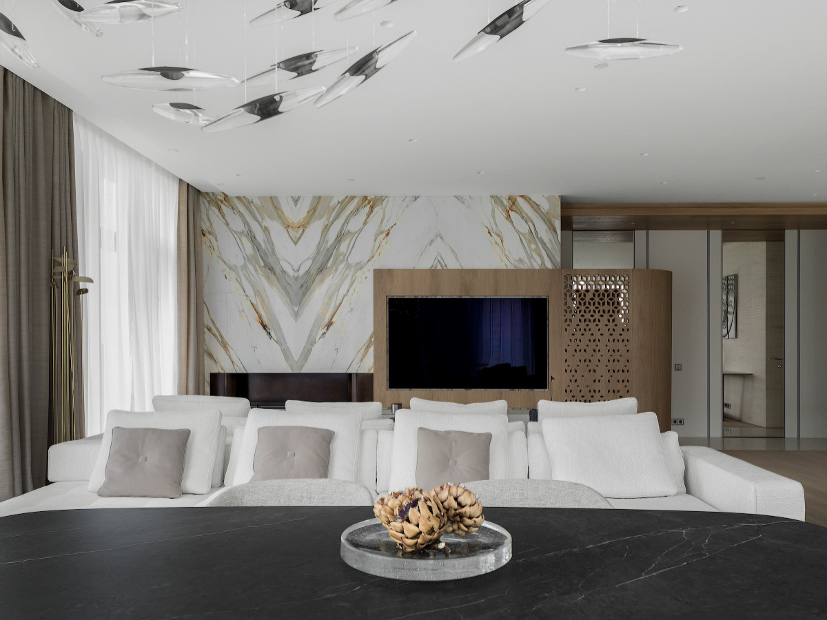 Интерьер квартиры в ЖК «Воробьев дом»