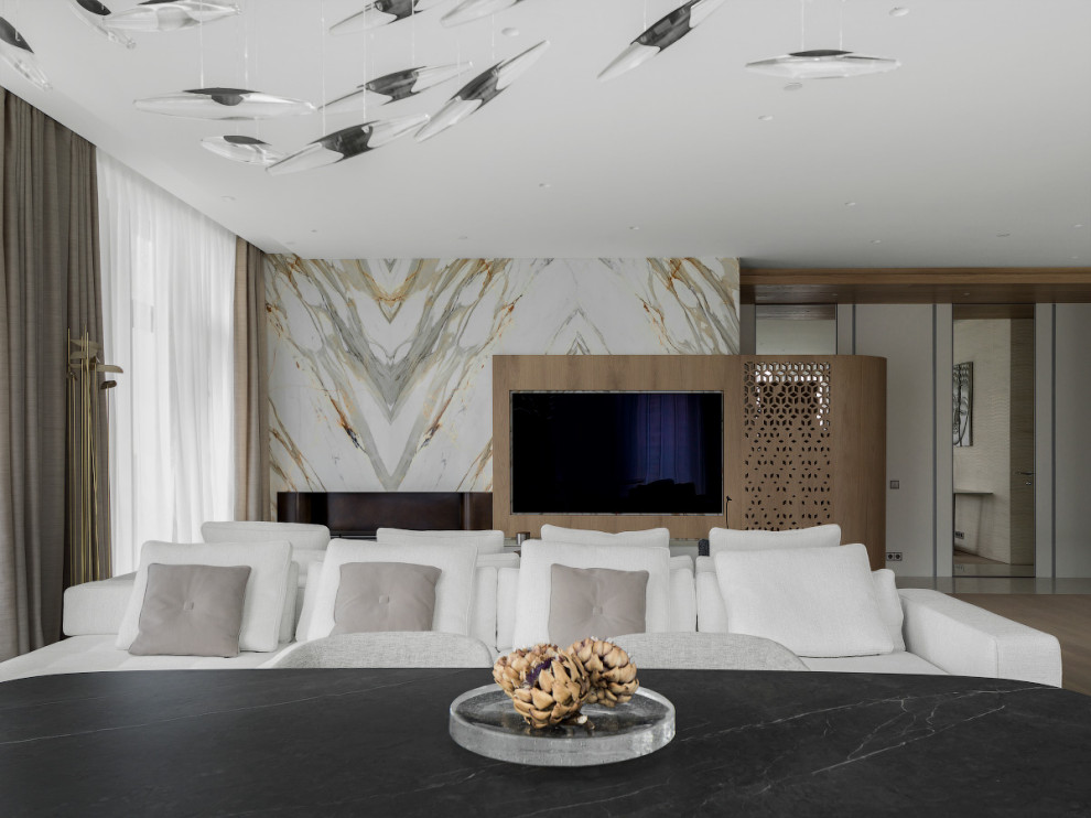 Интерьер квартиры в ЖК «Воробьев дом»