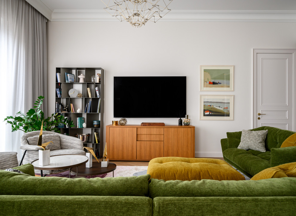 Фотосъемка реализованного дизайн-проекта в ЖК «САДОВЫЕ КВАРТАЛЫ»