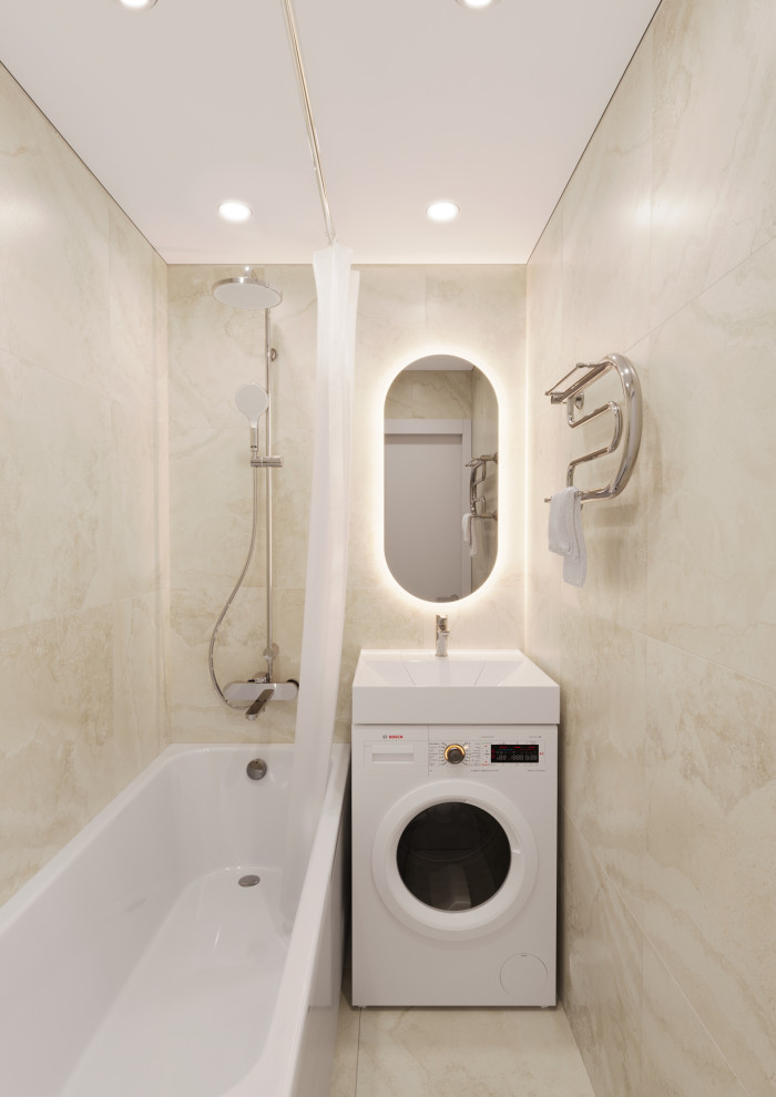 Дизайн-проект квартиры в светлых тонах