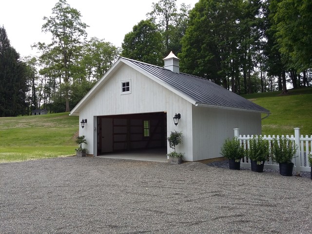 24x24 Gable Style Garage - Traditional - Garage - New York - by PINE ...