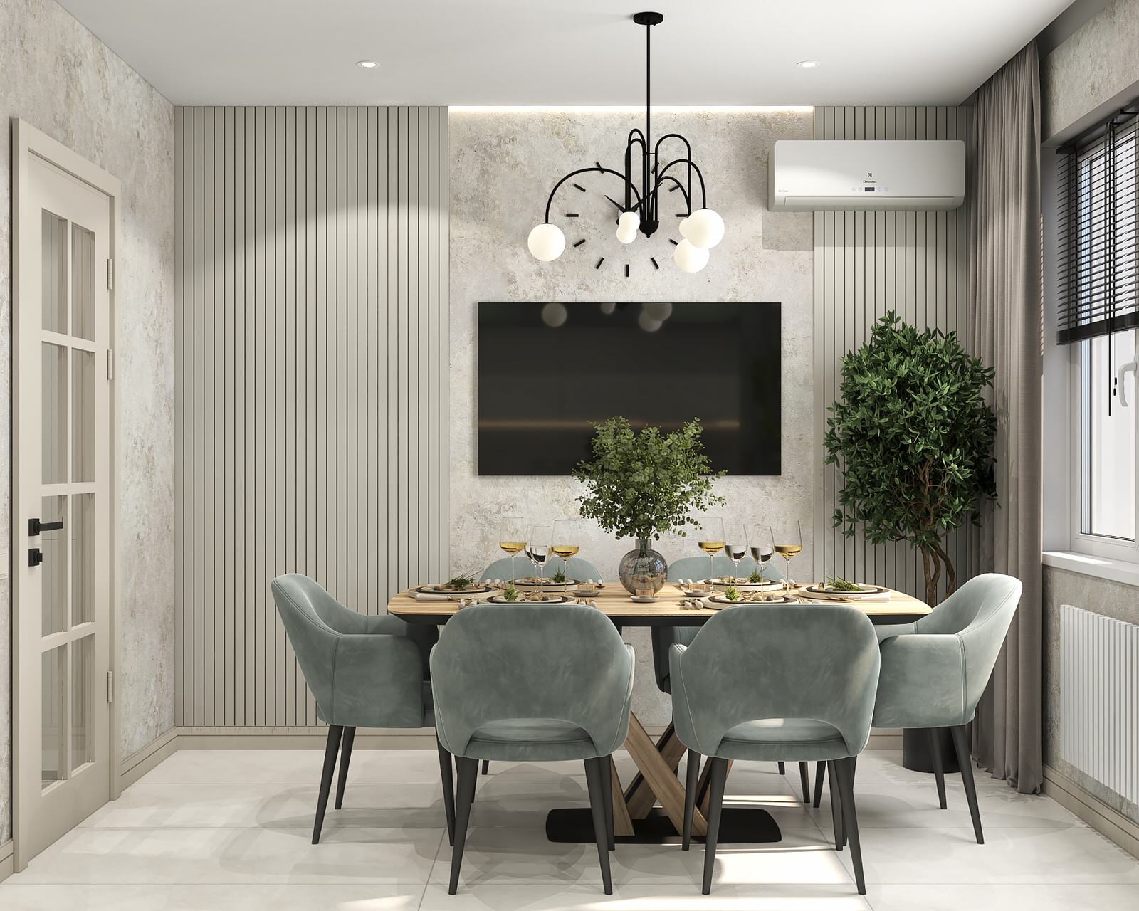 Яркая и спортивная квартира