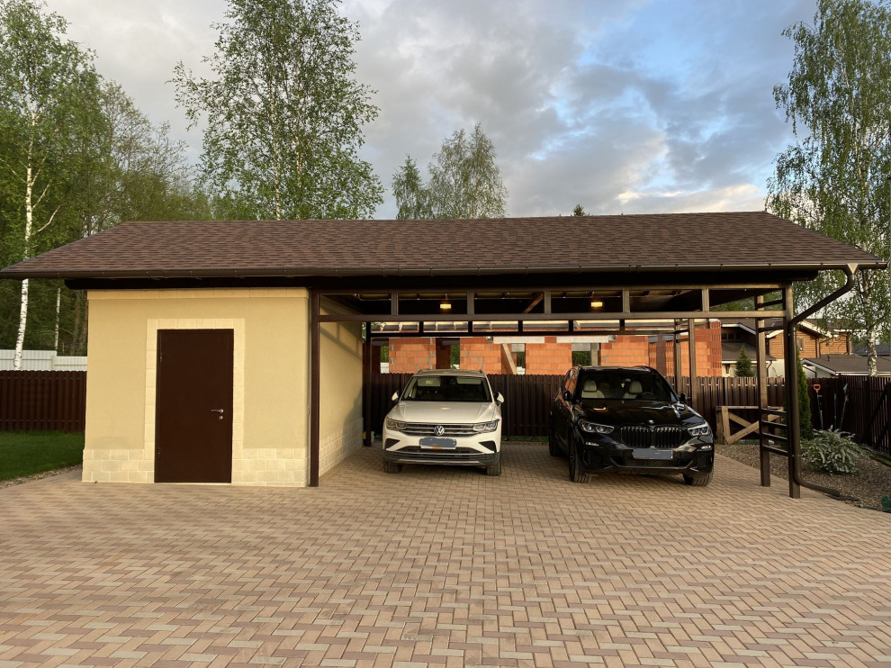 КП Никольское Лесное. Ландшафт, Автоматический полив. Беседка.