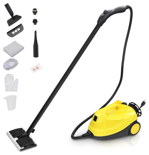 Yescom 1500W Multifunctional Steam Cleaner 13 Accessories Chemical-free