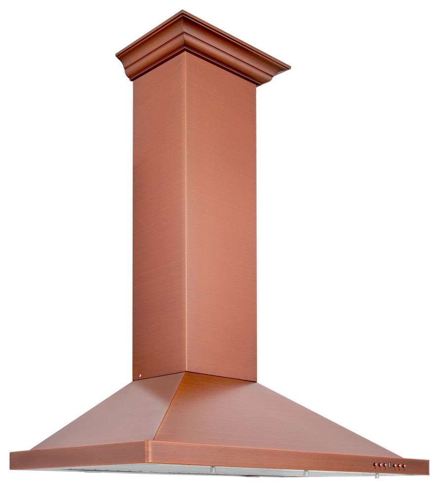 ZLINE 36 in. Designer Series Wall Mount Range Hood, 8KBC36