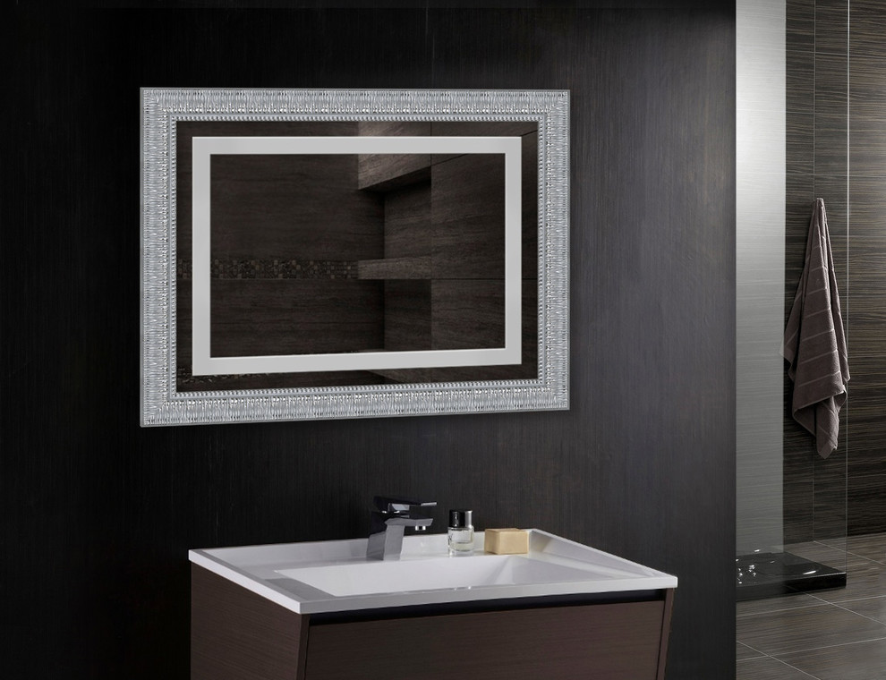 Зеркала с подсветкой в раме