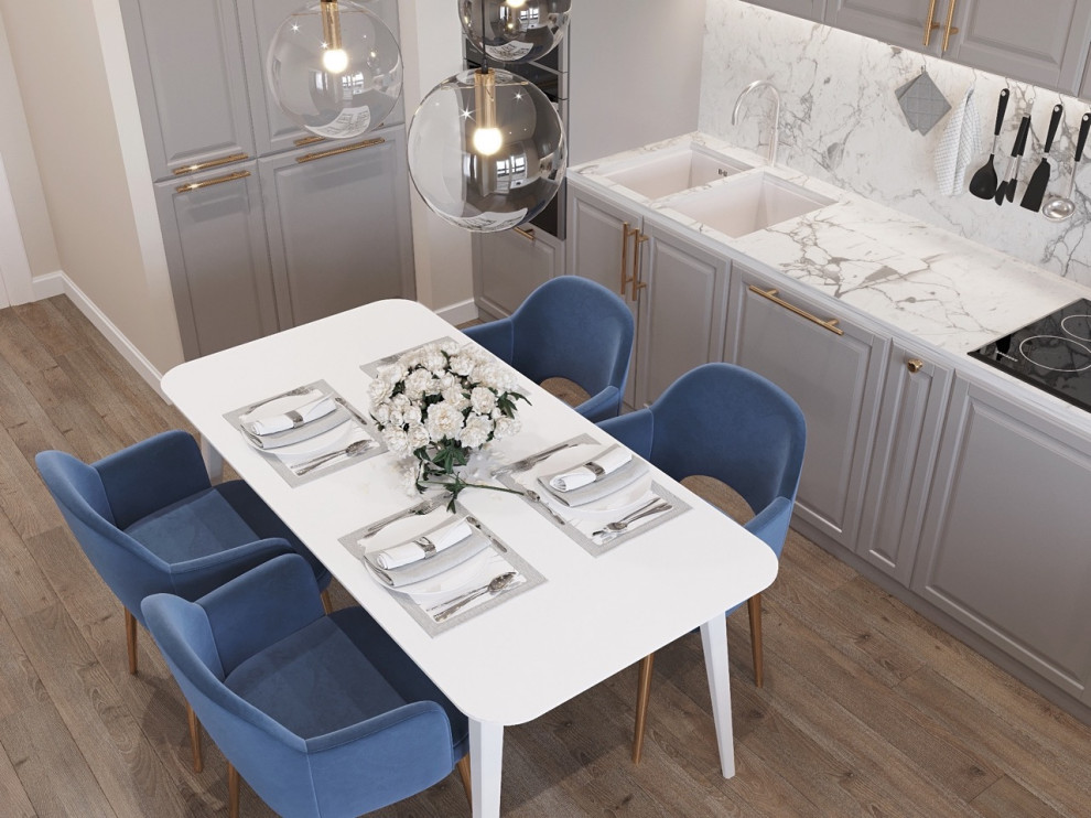 ЖК Цветочные поляны, 3 комнаты, 91 м²