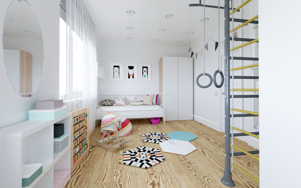 Квартира 90 кв.м в скандинавском стиле