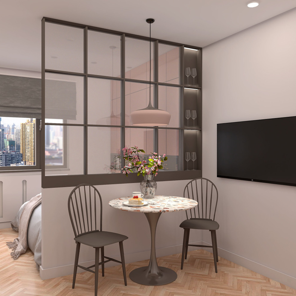 Дизайн-проект яркой и функциональной студии